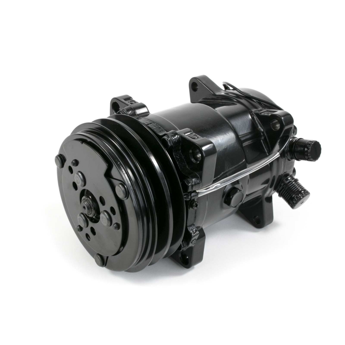 Sanden 508 Style Black Clutch V-Belt All Black AC Compressor