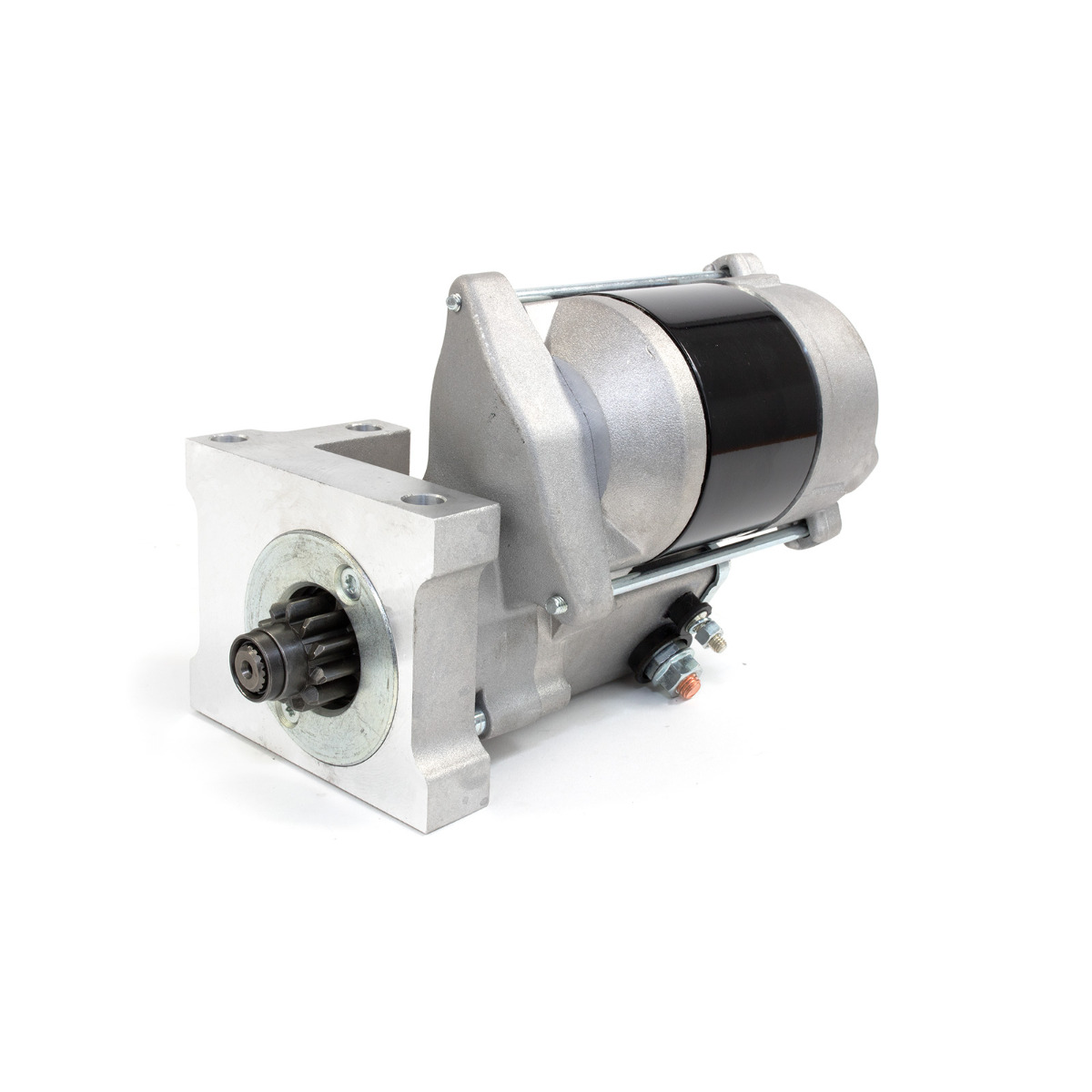 JM7007BK Chevy Small Block & Big Block V8 1.9 HP Mini Starter, Black