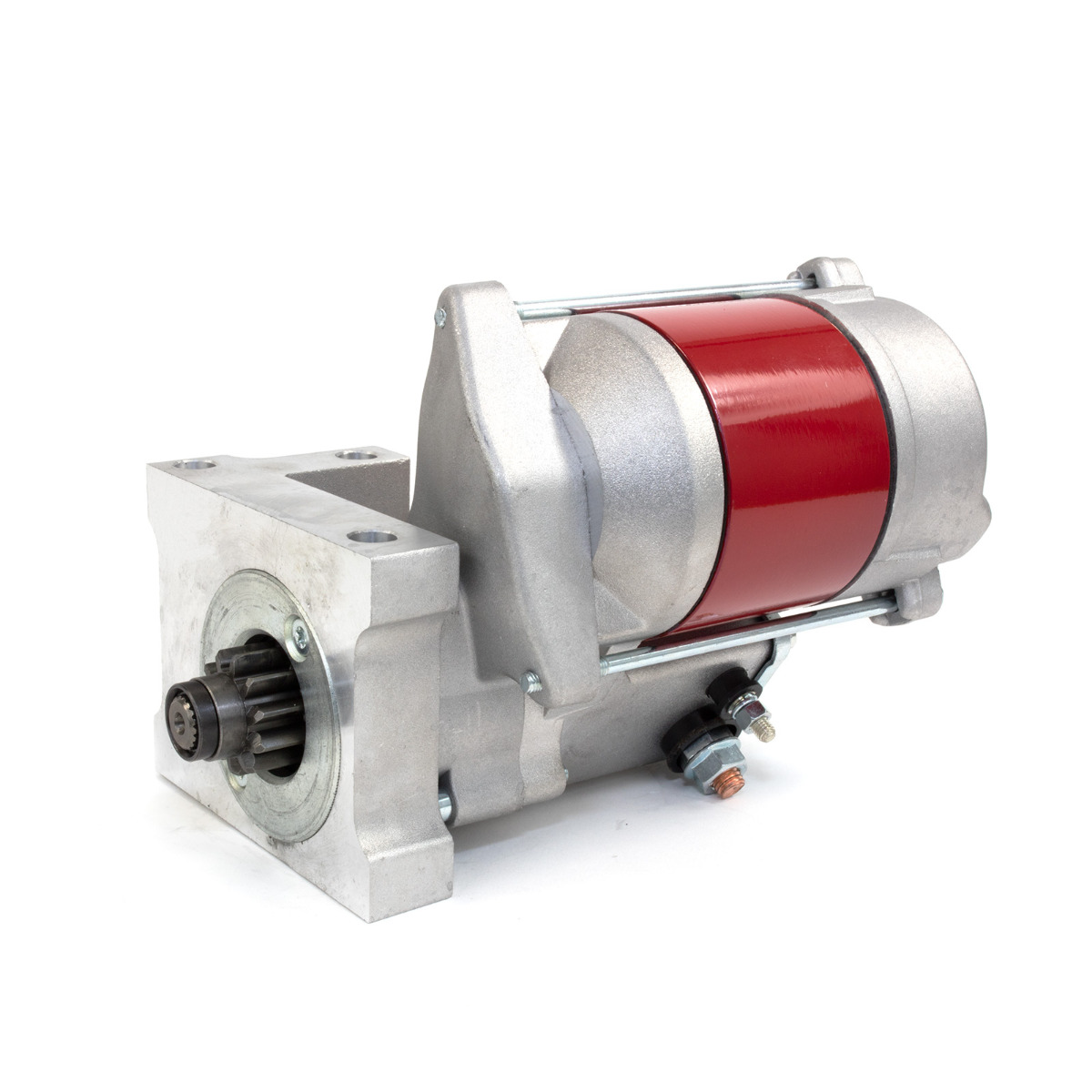 Chevy Small Block & Big Block V8 1.9 HP Mini Starter, Red