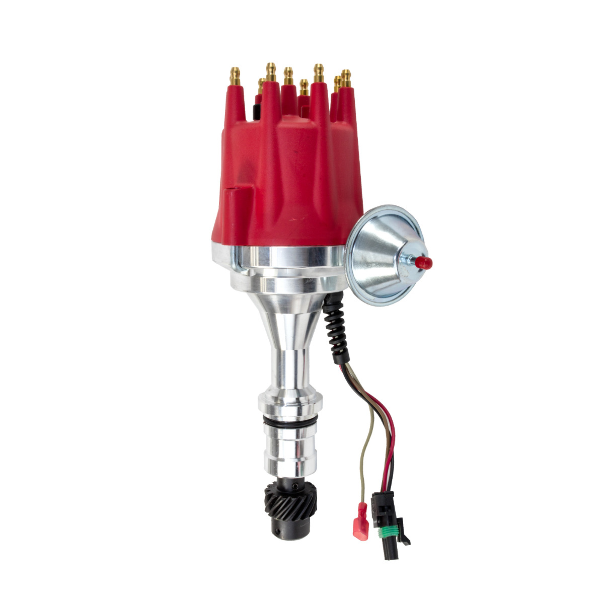JM7703R Oldsmobile V8 Pro Series Ready to Run Distributor, Red