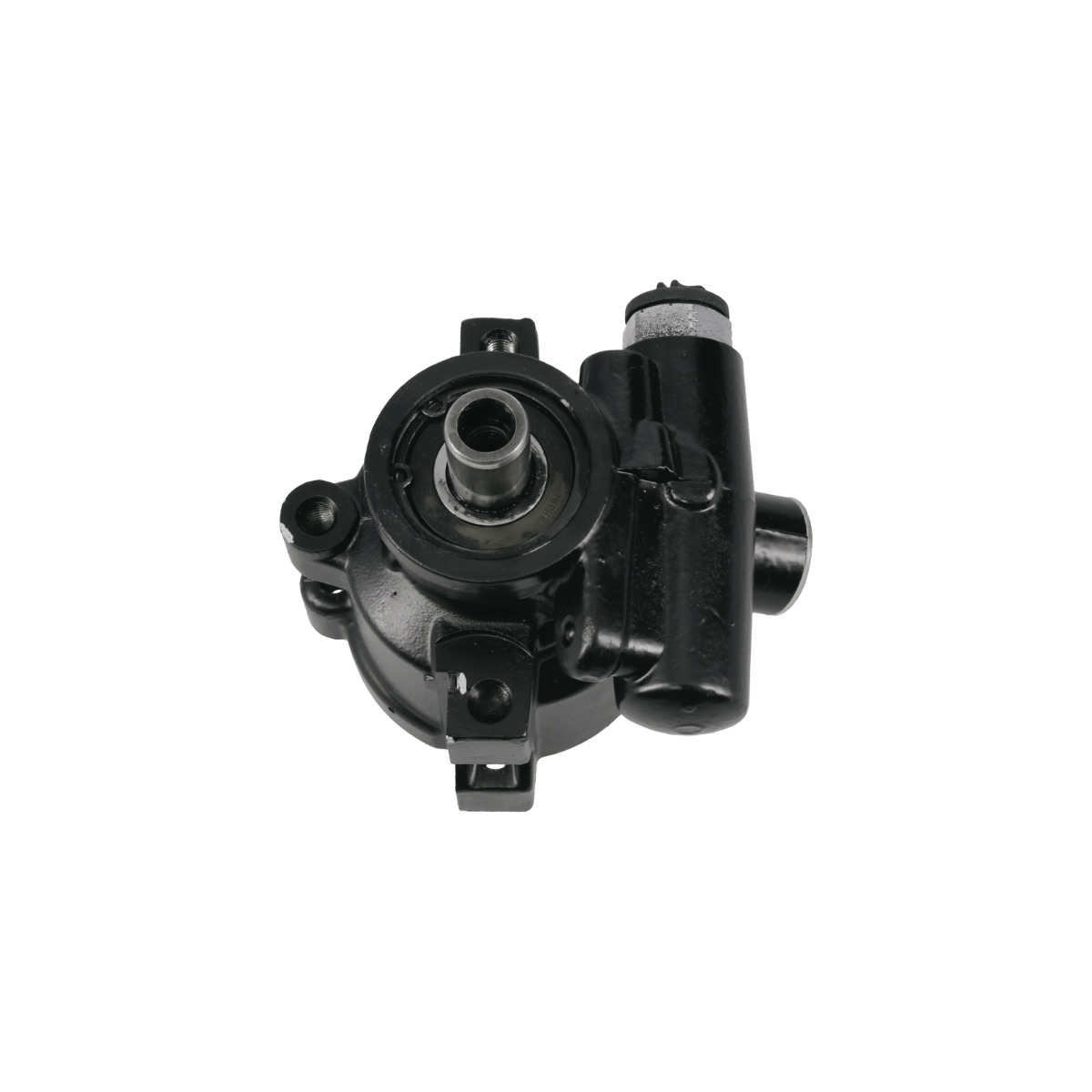 JM2021-2BK GM Type II Power Steering Pump for Use with TSP Integral Reservoir, Black