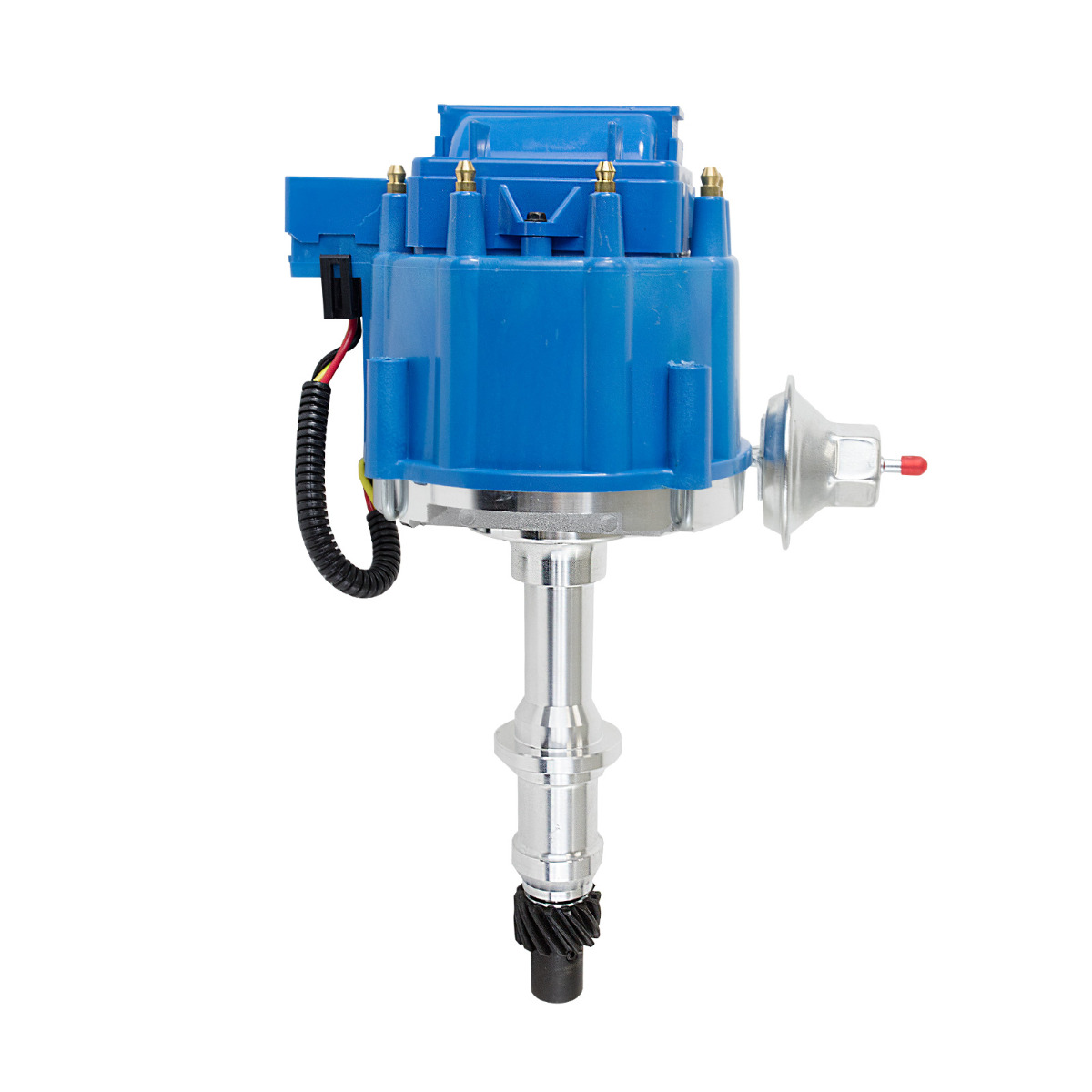 JM6504BL Pontiac V8 HEI Distributor, Blue