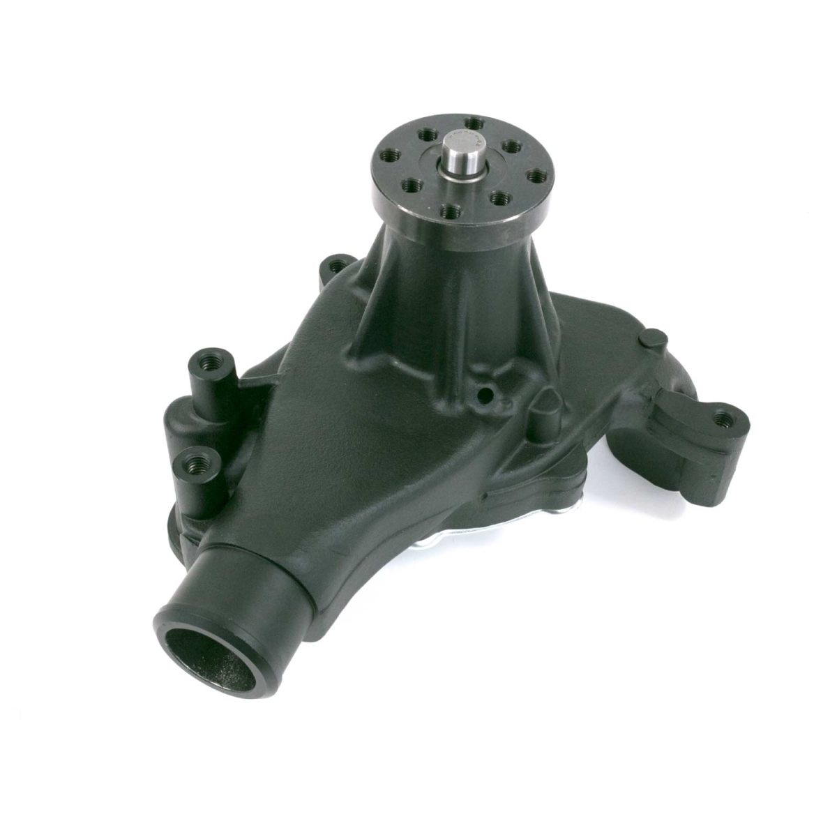 HC8012BK Chevy Small Block Long-Style High-Flow Black Mechanical Water Pump