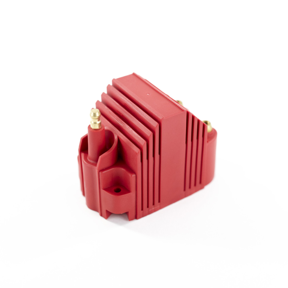Compact E-Core Remote Ignition Coil - Red - 2 lbs - High Efficiency