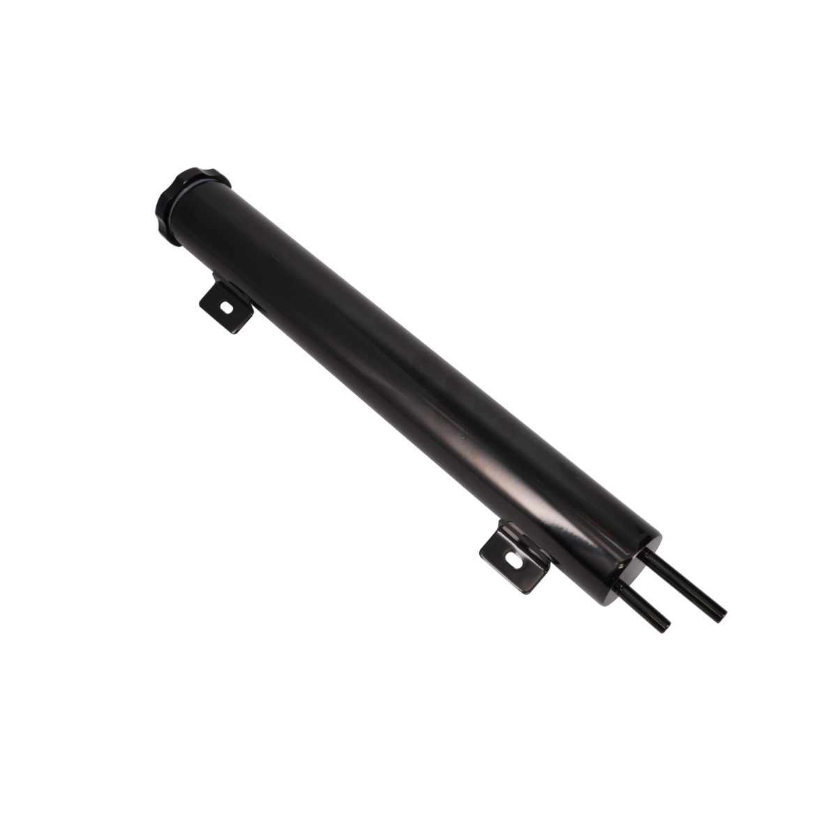 HC6322BK 2 x 13 in. Stainless Steel Overflow Tank, Black