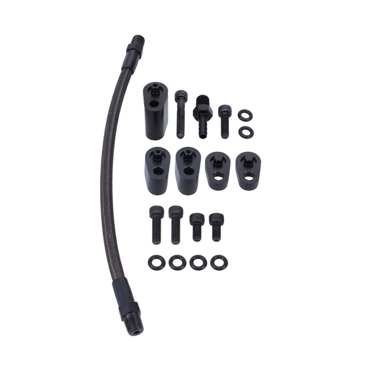 81054BK LS Steam Vent Kit, Black