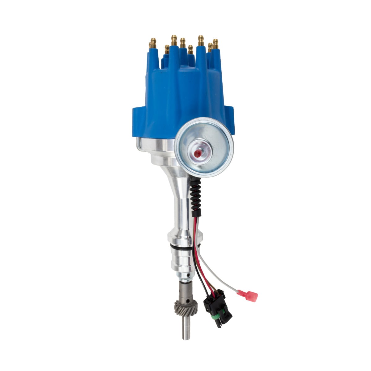 JM7702BL Ford Small Block V8 Pro Series Ready to Run Distributor, Blue