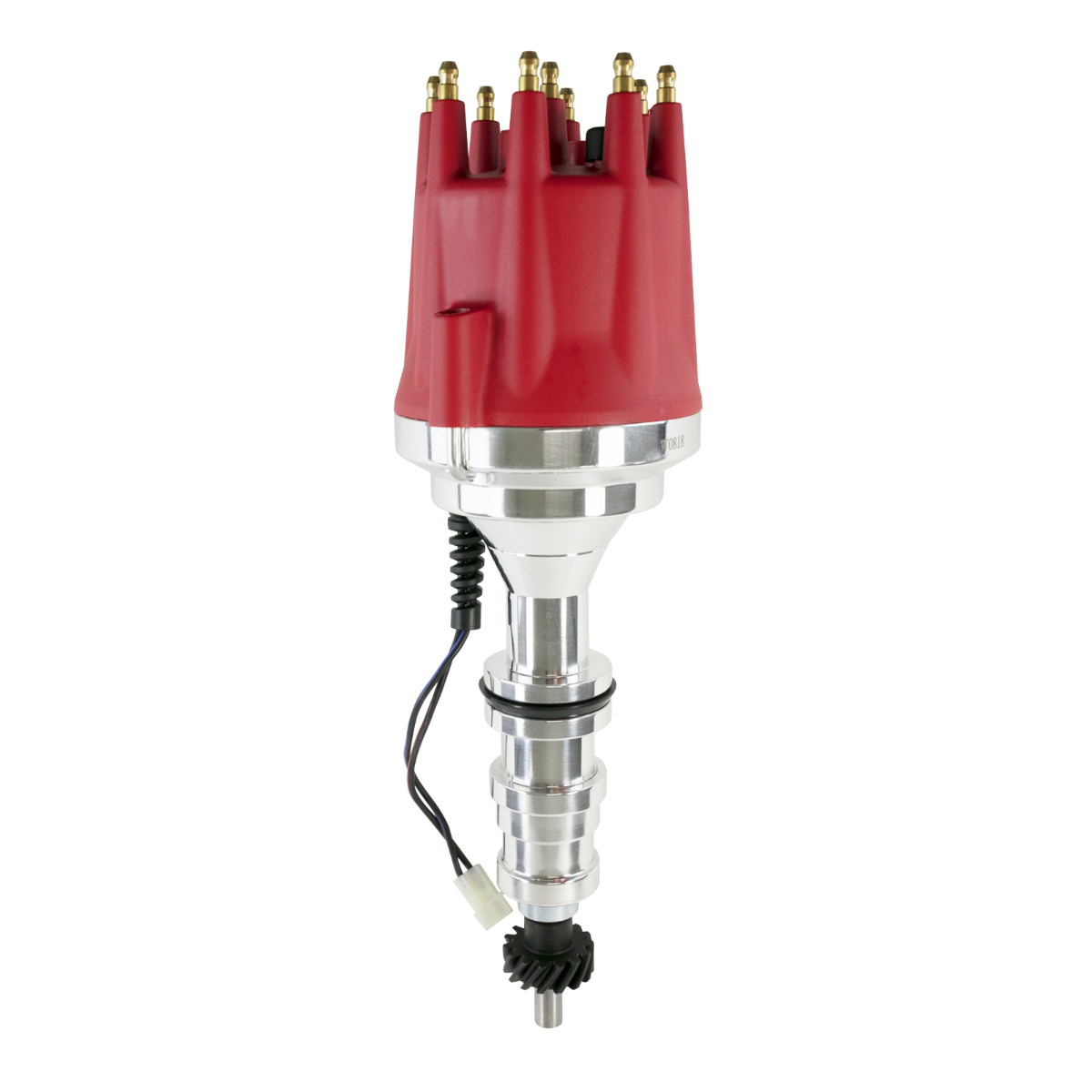 Pro Billet Distributor - Red - High RPM Stability