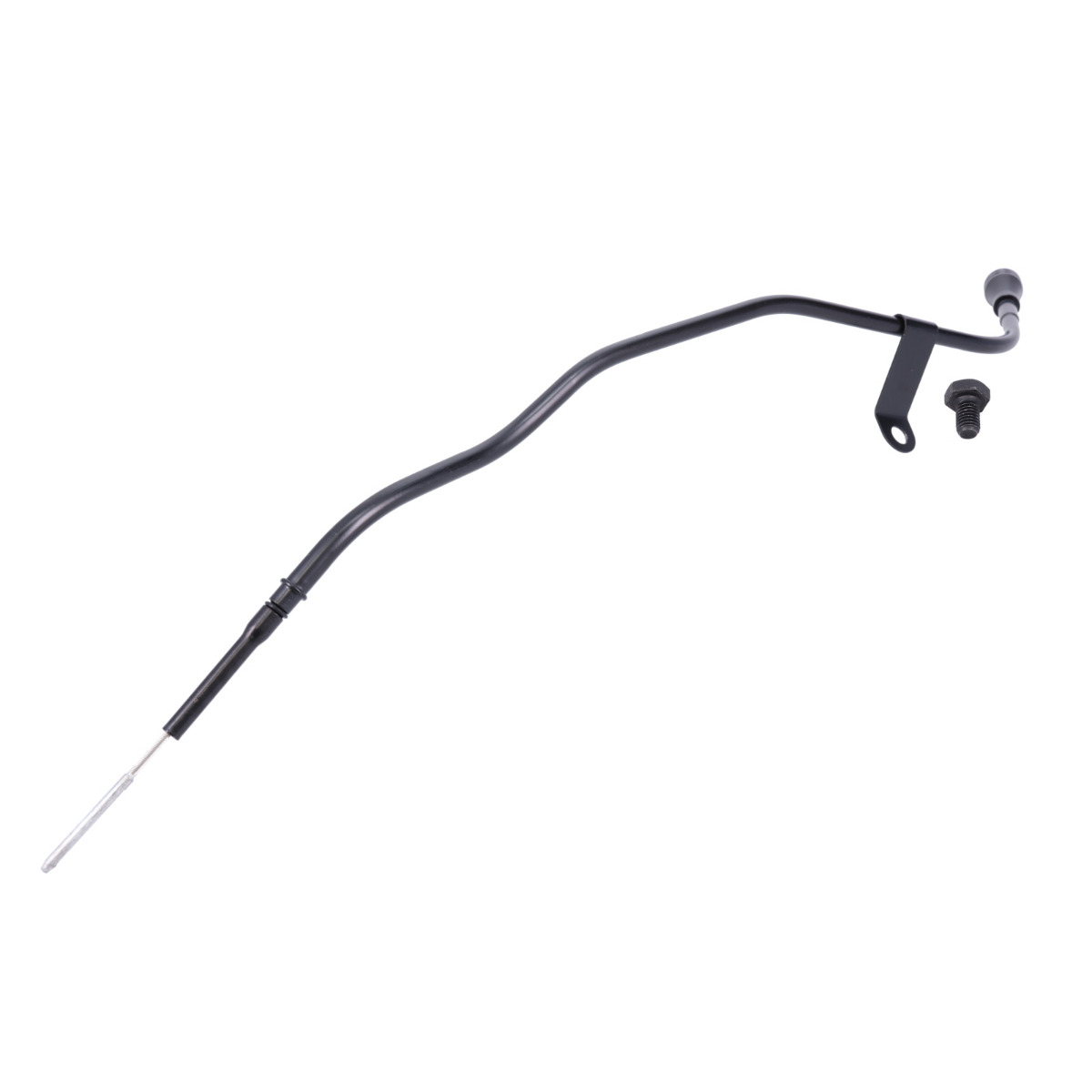 81079BK LS Oil Dipstick with Billet Aluminum Handle, Black