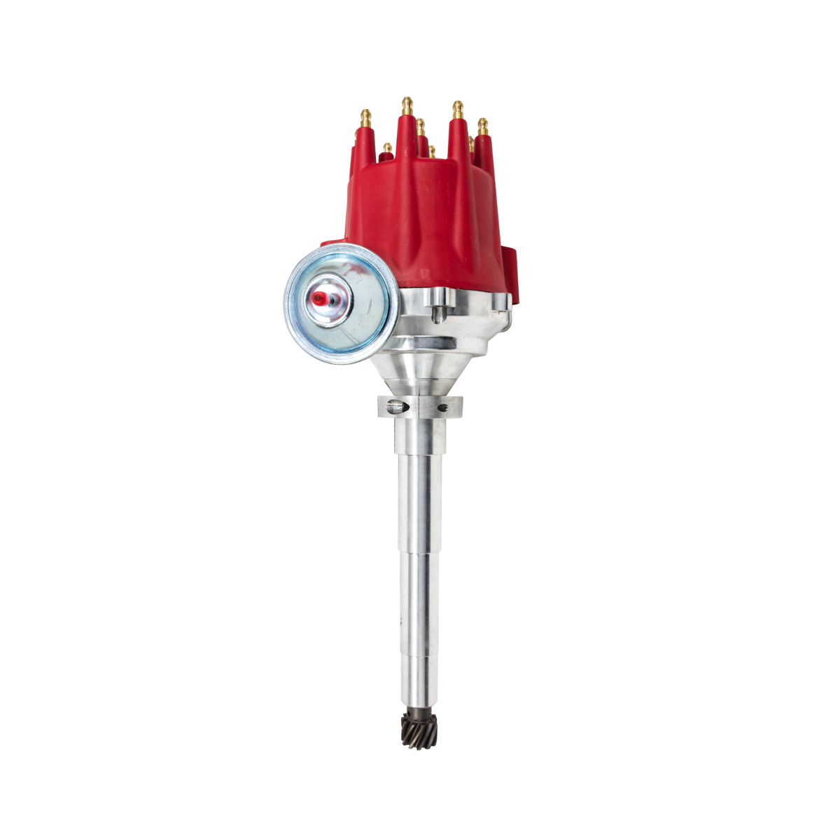 JM7740R Ford Flathead V8 Pro Series Ready to Run Distributor, Red