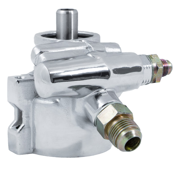 JM2010C Power Steering Pump, Chrome