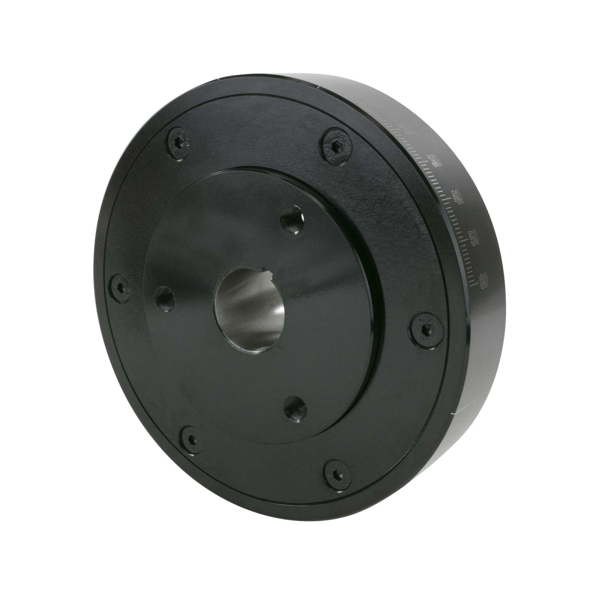 Chevy Small Block 262 - 350 6.75 in. SFI Certified Harmonic Balancer, Gloss Black
