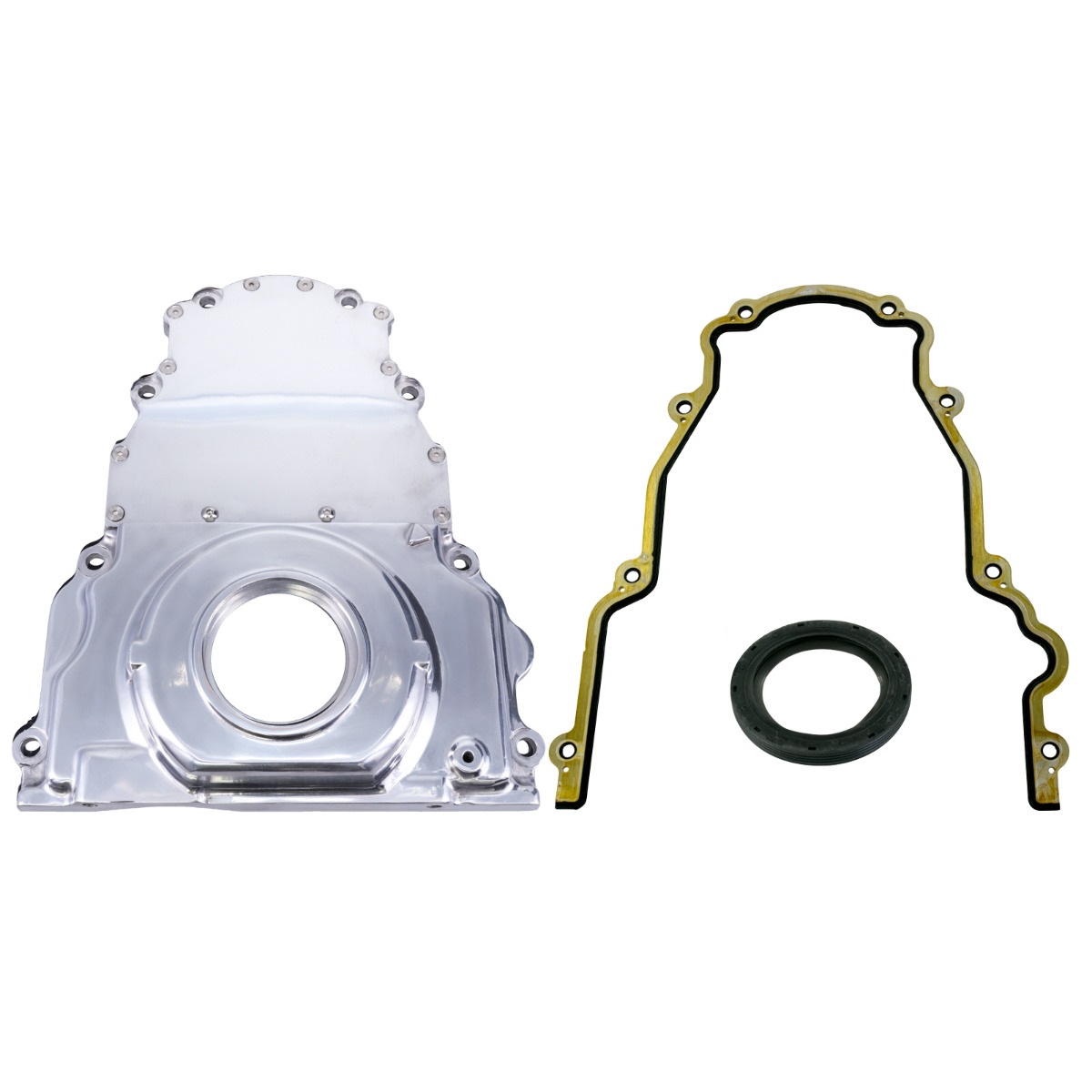 81055P LS1 & LS6 Polished Aluminum Timing Cover