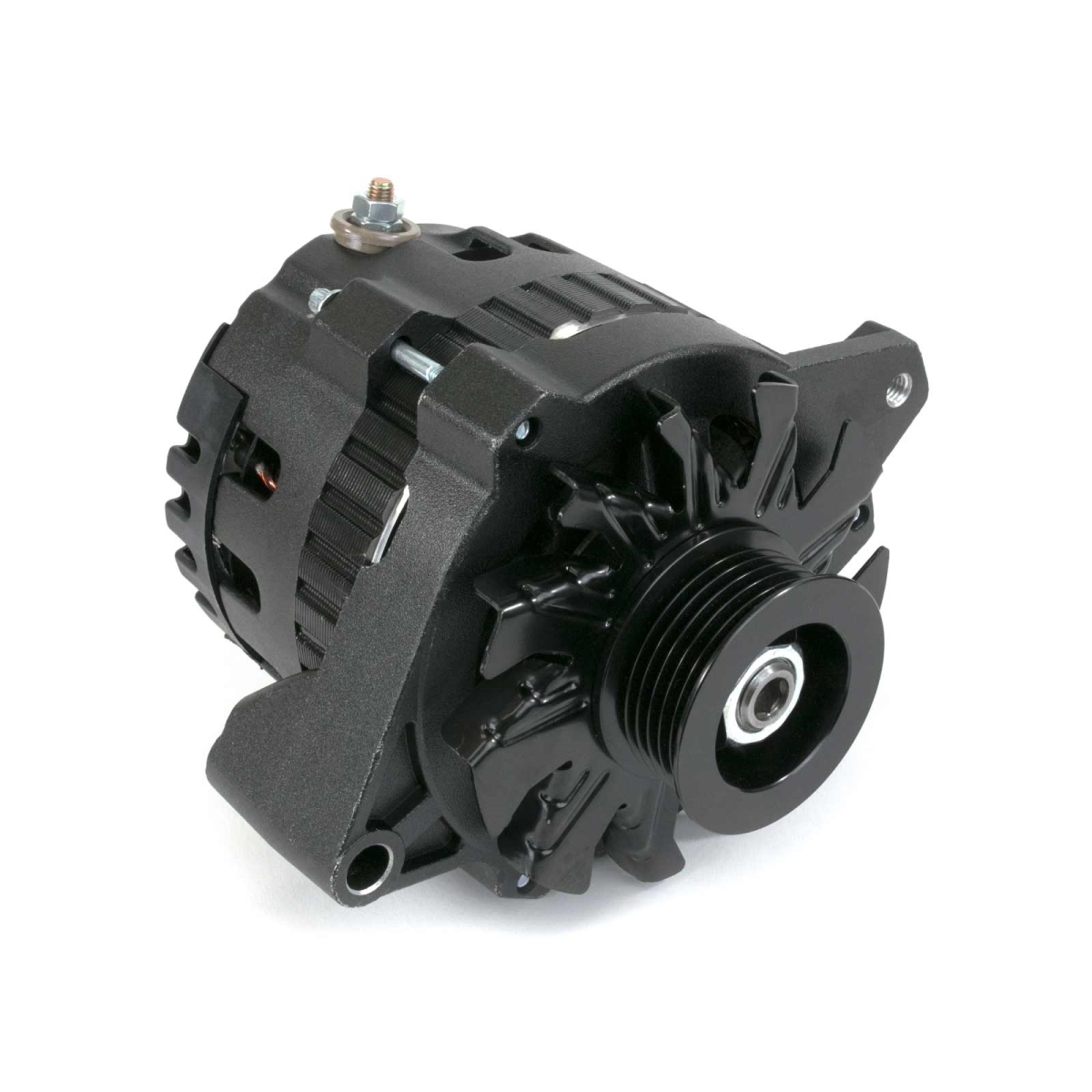 GM CS130 Style 160 Amp All Black Alternator