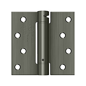 DSH44U15A Hinge - Antique Nickel, 4 x 4 in.