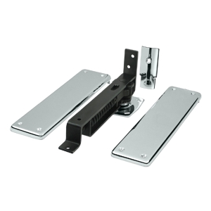 DASH95U26 Double Action Spring Door Hinge - Polished Chrome