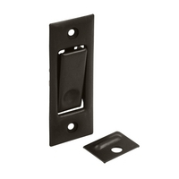 Pocket Door Bolts, Jamb Bolt Unlacquered Bright Brass