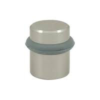 Round Universal Floor Bumper 1-1/2" Unlacquered Bright Brass