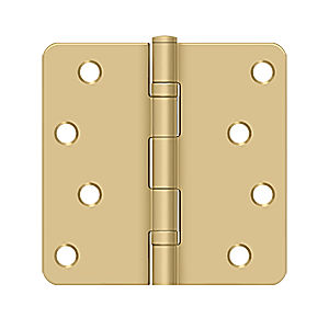 S44R4BB4 Residential Ball Bearing Hinge - Brushed Brass