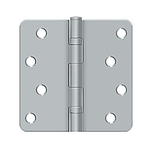 S44R4BB26D Residential Ball Bearing Hinge - Brushed chrome