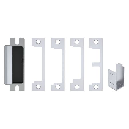 1600CDB630 Electric Strike Complete Kit for Locks with Deadbolts, Satin Stainless Steel