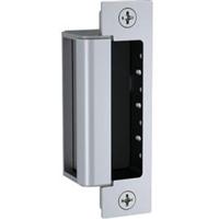 Electric Strike Complete Kit for ANSI 4.87 in. Strike Latch or Deadbolt, Satin Stainless Steel