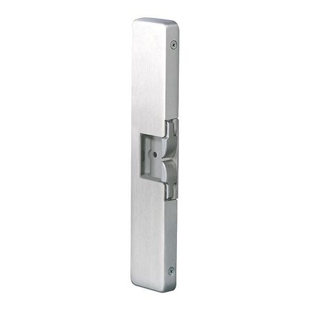 12-24V DC Electric Strike Body with Latchbolt Monitor, Satin Stainless Steel