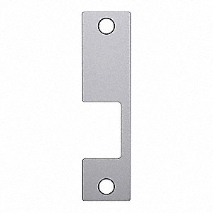 KM Faceplate for 1006 Strike, Satin Stainless Steel