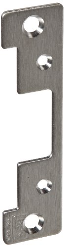 501A Round Corner Faceplate for 5000 Strike, Satin Stainless Steel
