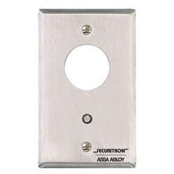 Single Gang Alternate Mortise Key Switch - Satin Stainless Steel