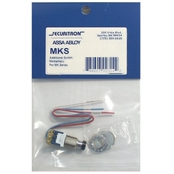 Mortise Key Switch Momentary Switch Only - Satin Stainless Steel