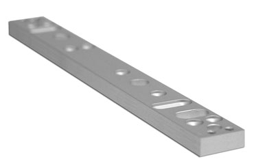 ASB62CL Aluminum Frame Spacer Bracket for M62 - Clear