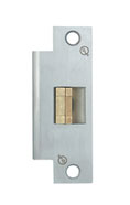 24V DC 6 Wire Unlatch Motorized Strike - Satin Chrome
