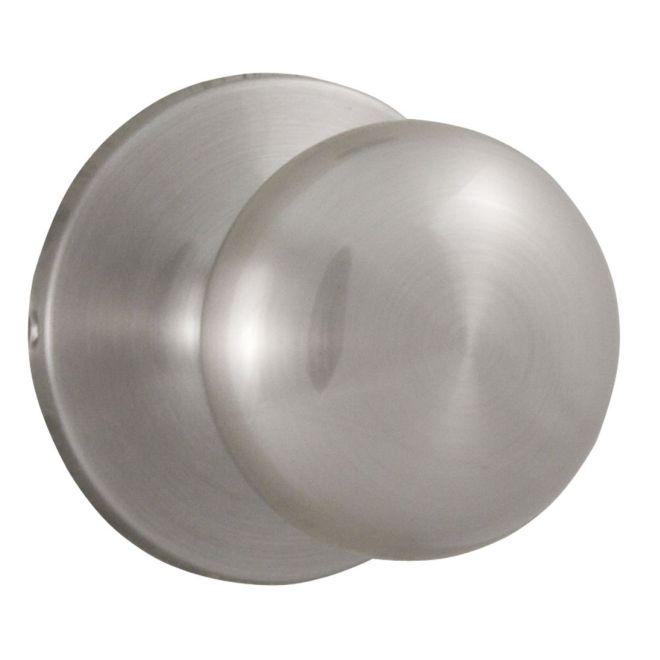 Salem Passage Lock with Adjustable Latch & Full Lip Strike, Satin Nickel