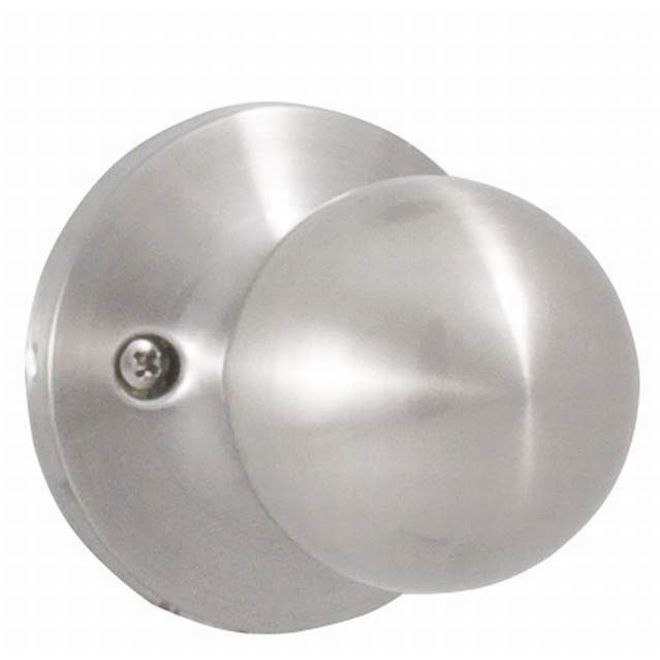 00205GN--0020 Hudson Half Dummy Lock, Satin Nickel