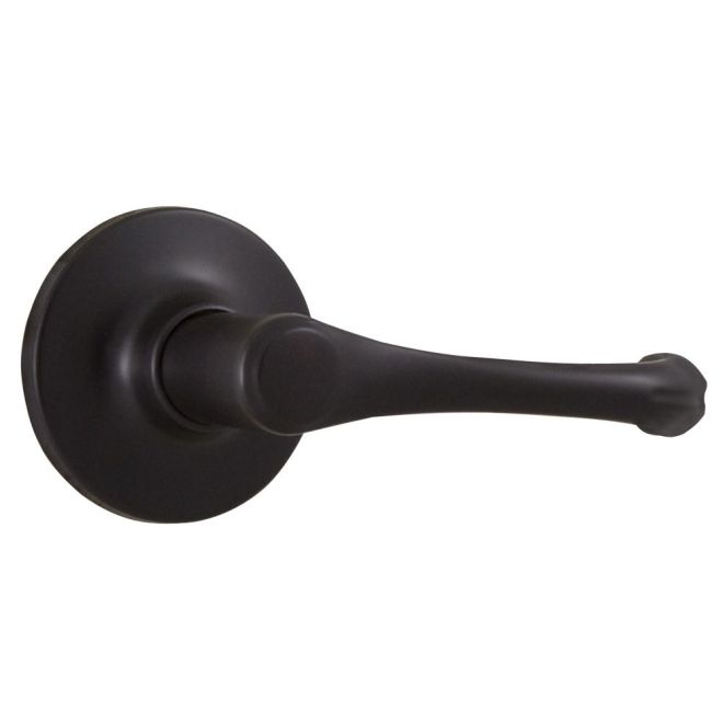 Somerset Passage Lock with Adjustable Latch & Full Lip Strike, Oil Rubbed Bronze