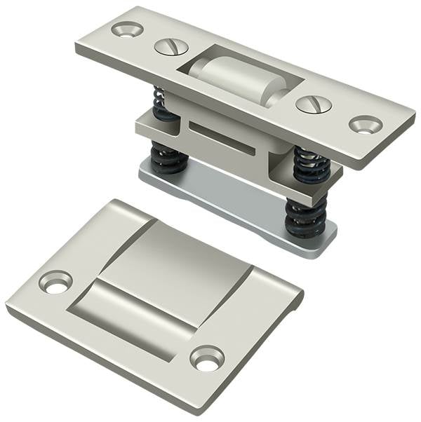 RCA430U14 3.31 x 1 in. Heavy Duty Roller Catch, Polished Nickel