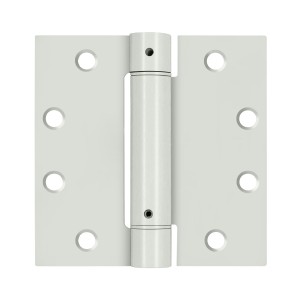 DSH45USPW 4.5 x 4.5 in. Spring Hinge with Square Corners, Prime Coat White