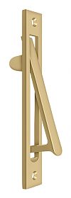 EP6125U4 6.18 x 1.25 in. HD Pocket Door Edge Pull, Brushed Brass