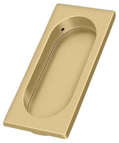 FP4134U4 3.62 x 1.75 in. Large Flush Pull, Brushed Brass
