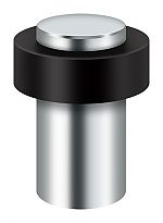UFB7500U26 3 in. Universal Round Floor Bumper, Polished Chrome