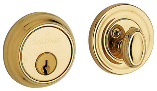 8031031KD12 Outside Cylinder Assembly, Non-Lacquered Brass -  Baldwin