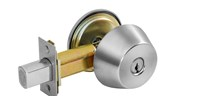Classroom Grade 1 Deadbolt with L4 Keyway, Satin Chrome