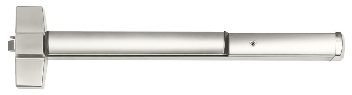 4 ft. Rim Exit Device with Sex Bolts, Satin Stainless Steel