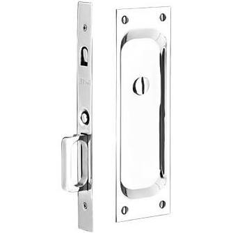 1.375 in. Privacy Pocket Door Mortise Lock, Lifetime Brass