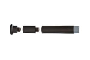 2233US19 Extendable Baseboard Door Bumper, Flat Black