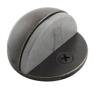 Half Dome Door Stop, Flat Black