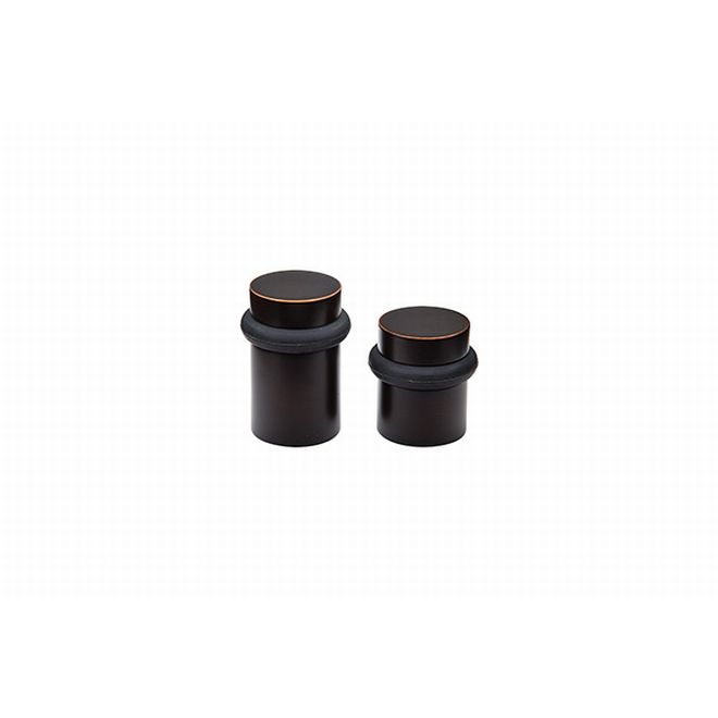 1.5 in. Cylinder Floor Bumper, Oil Rubbed Bronze