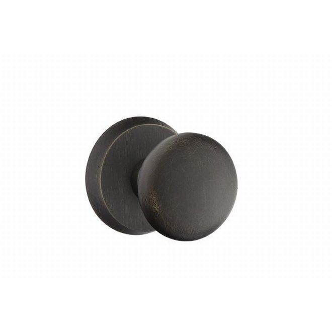 Winchester Knob Privacy with Style No. 2 Rose, Medium Bronze