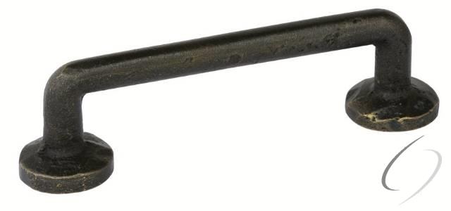 4 in. Bronze Rod Cabinet Pull Center to Center, Medium Bronze